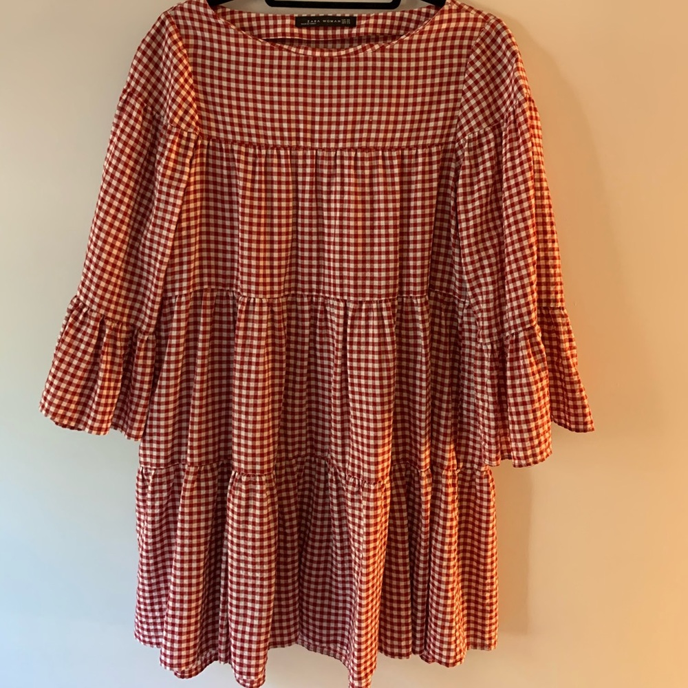 COPY - Zara Gingham Babydoll Dress